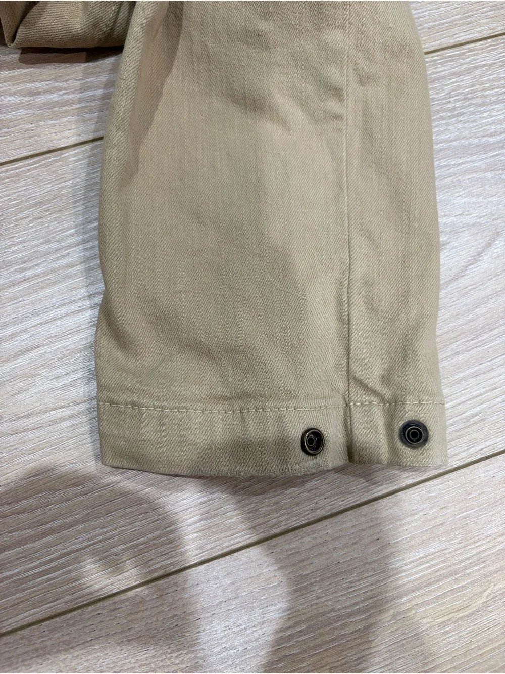 True Religion Men's Khaki Cargo Joggers